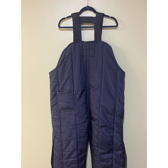 Refrigiwear Outdoor Insulated Overalls Iron-Tuff Bibs -50F X-Large - Picture 11 of 11